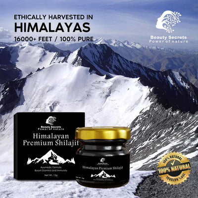 🌿 Pure Strength, Pure Nature – Authentic Himalayan Shilajit Resin