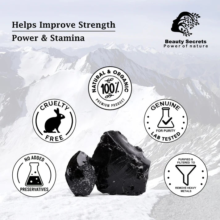 🌿 Pure Strength, Pure Nature – Authentic Himalayan Shilajit Resin