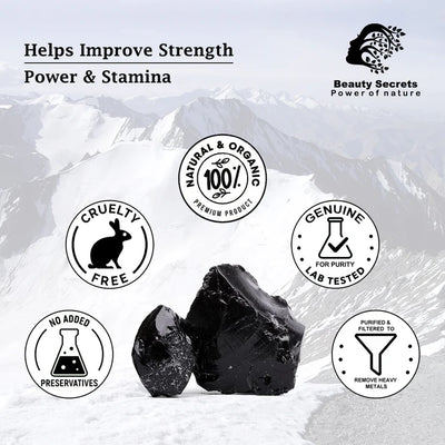 🌿 Pure Strength, Pure Nature – Authentic Himalayan Shilajit Resin